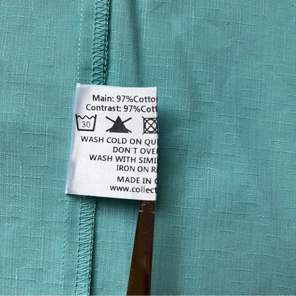 Collectif Kitty Cat 50s Swing Skirt w/ Pockets & Belt Medium 8 Retro - Picture 12 of 16